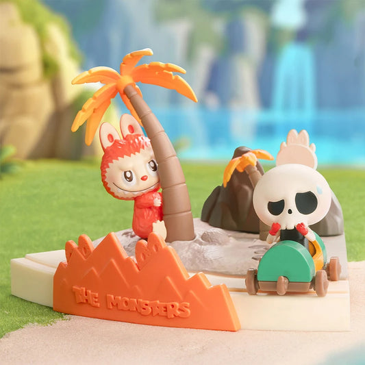 POP MART THE MONSTERS Playing Games Series Scene Sets Mystery Box 1PC/6PCS POPMART Blind Box Action Figure