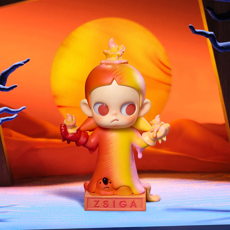 POP MART Zsiga We All Are Kids Series Figures Mystery Box 1PC/12PCS POPMART Blind Box Figure
