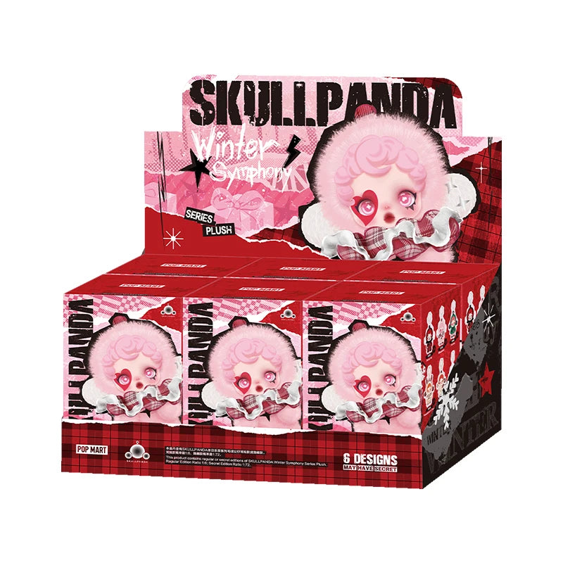 POP MART SKULLPANDA Winter Symphony Series Mystery Box 1PC/6PCS Blind Box POPMART Limited to 2pcs per Order