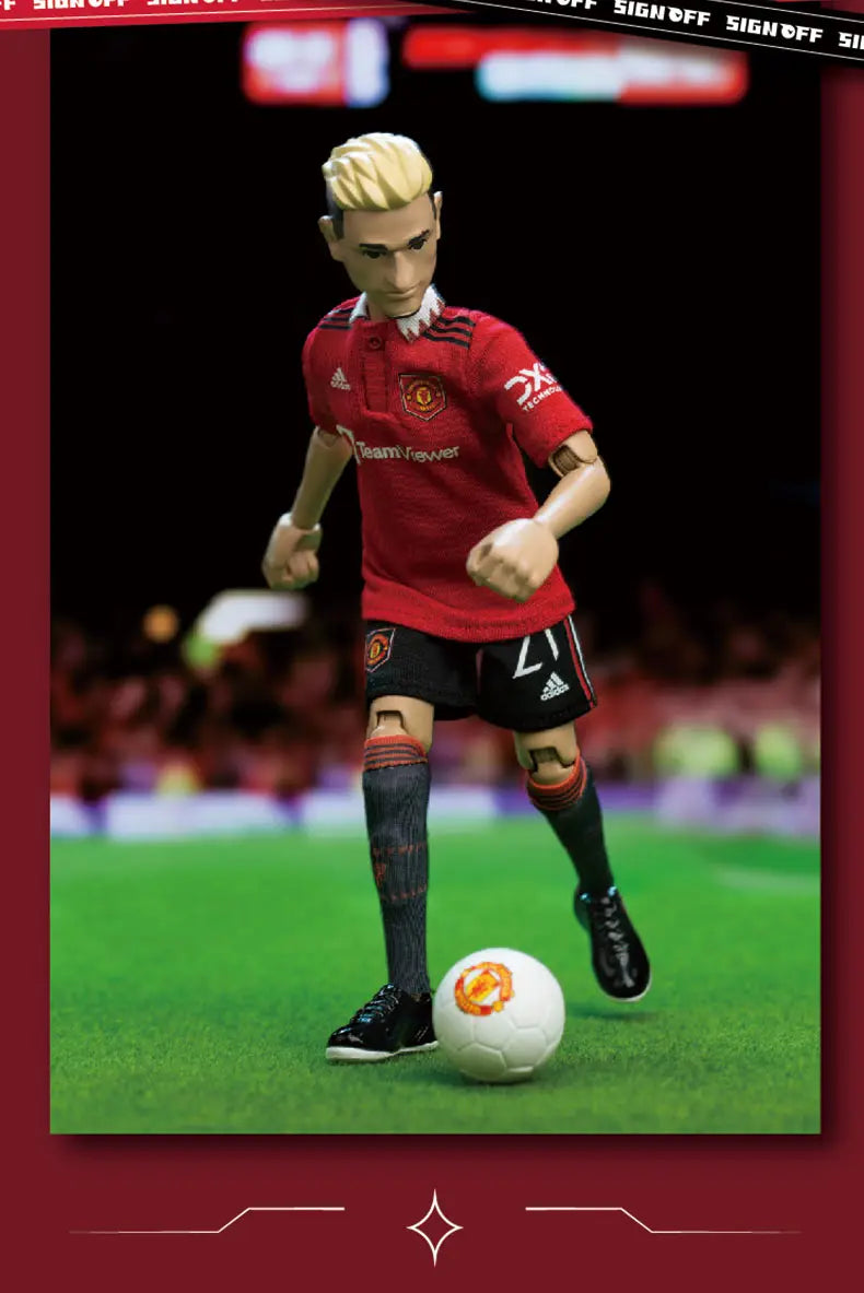 SIGNOFF X ZEROWORKS MANCHESTER UNITED COLLECTIBLE ACTION FIGURE Ball-jointed Doll