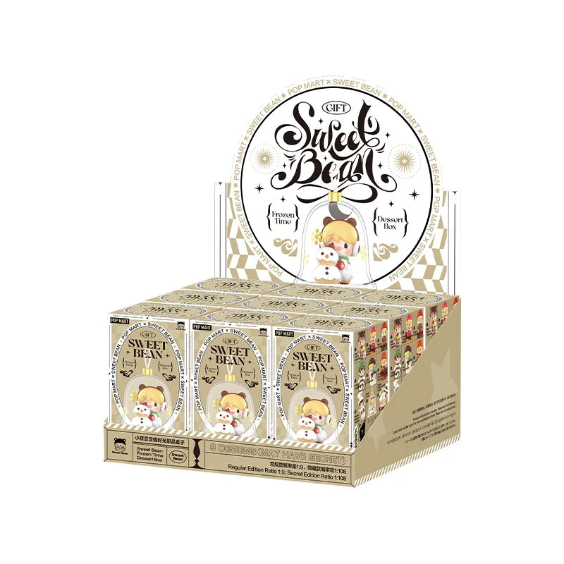 POP MART Sweet Bean Frozen Time Dessert Box Series Figures