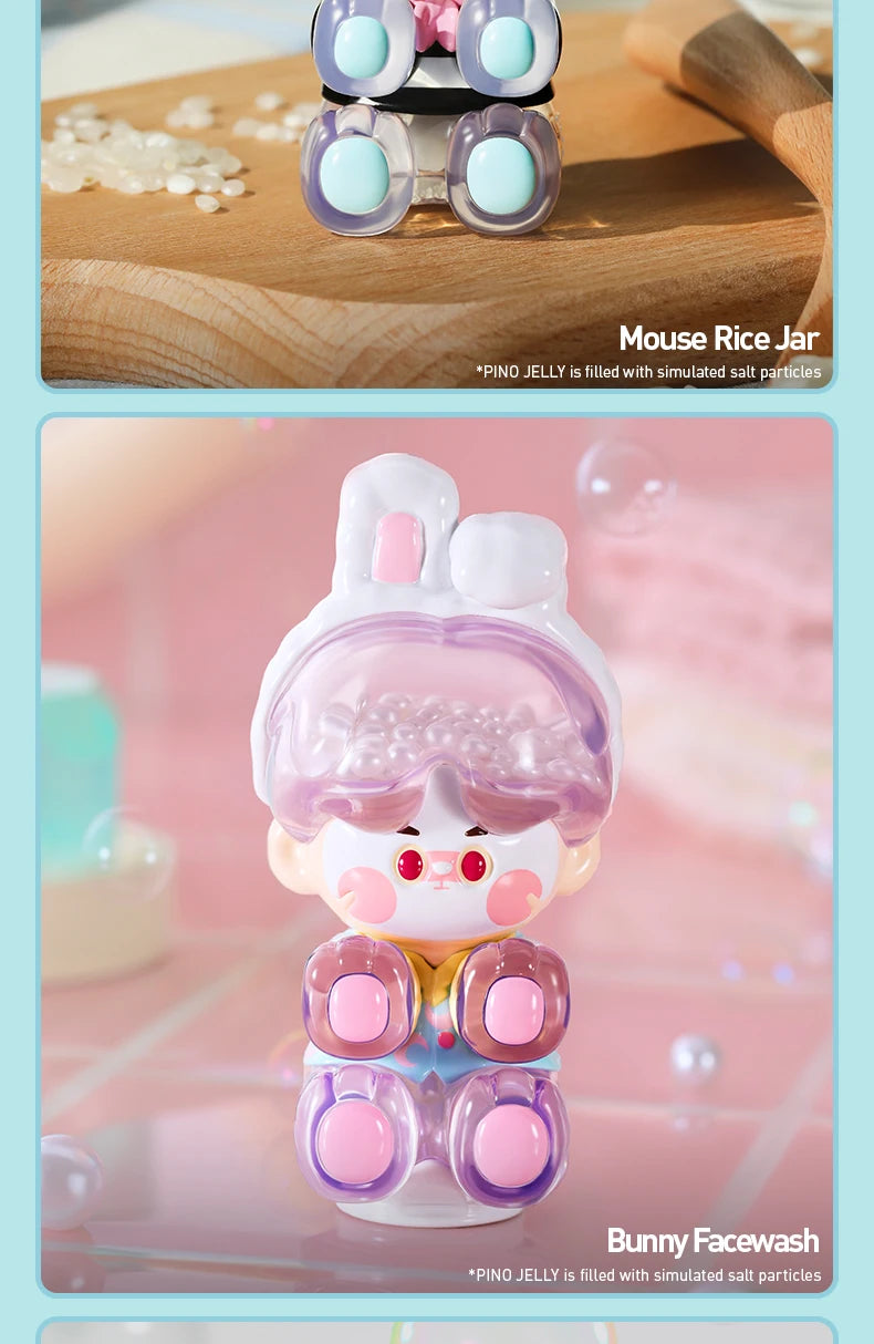 POP MART PINO JELLY in Your Life Series Mystery Box 1PC/9PCS POPMART Blind Box Anime Action Figure Cute Figurine