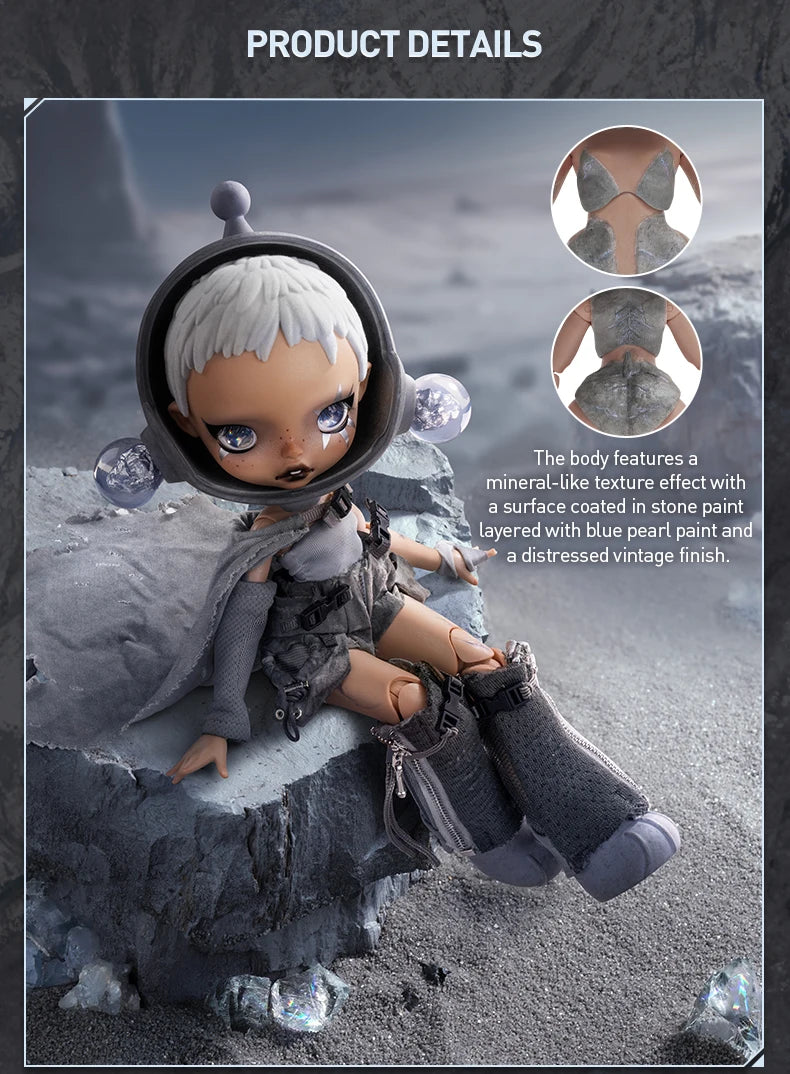 POP MART SKULLPANDA × HAMCUS 1/6 Action Figure Collectible Figure Limited to 1Pc per Order