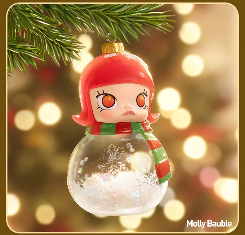 POP MART MOLLY Castle Miracle Box Series Figures Action Figure Cute Toy