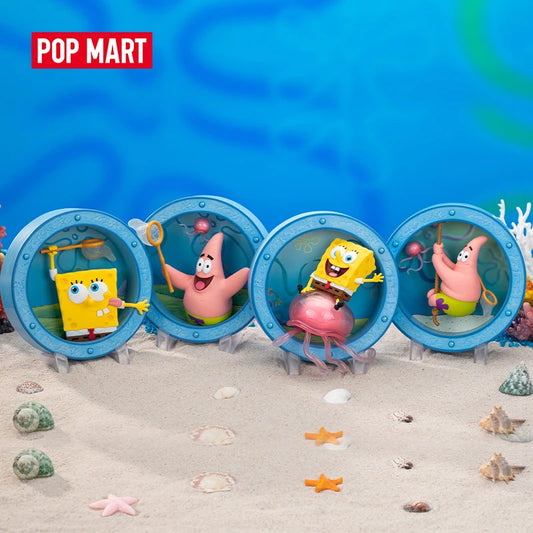 POP MART SpongeBob's Window Series Scene Set Figurine