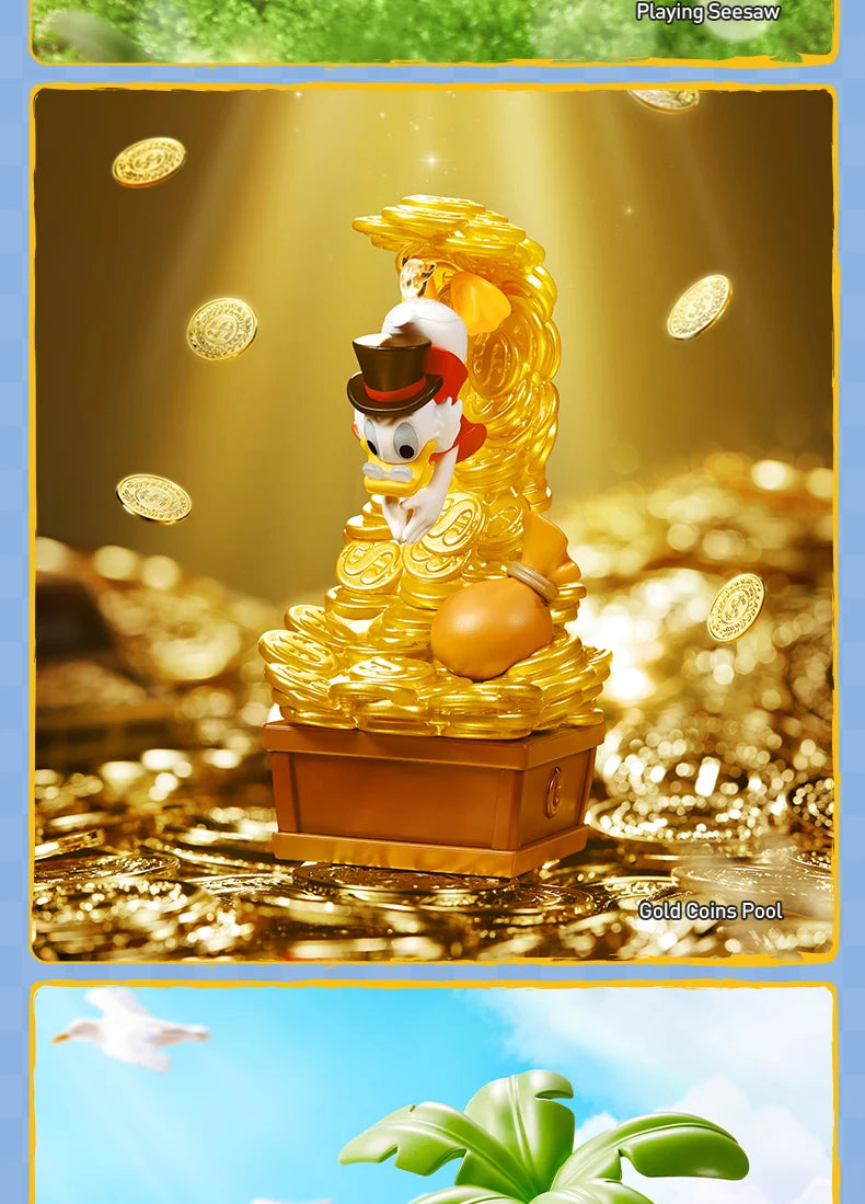 POP MART The Wonderful Dreams of Mickey and His Friends Series Scene Mystery Box 1PC/8PCS POPMART Blind Box Disney Action Figure