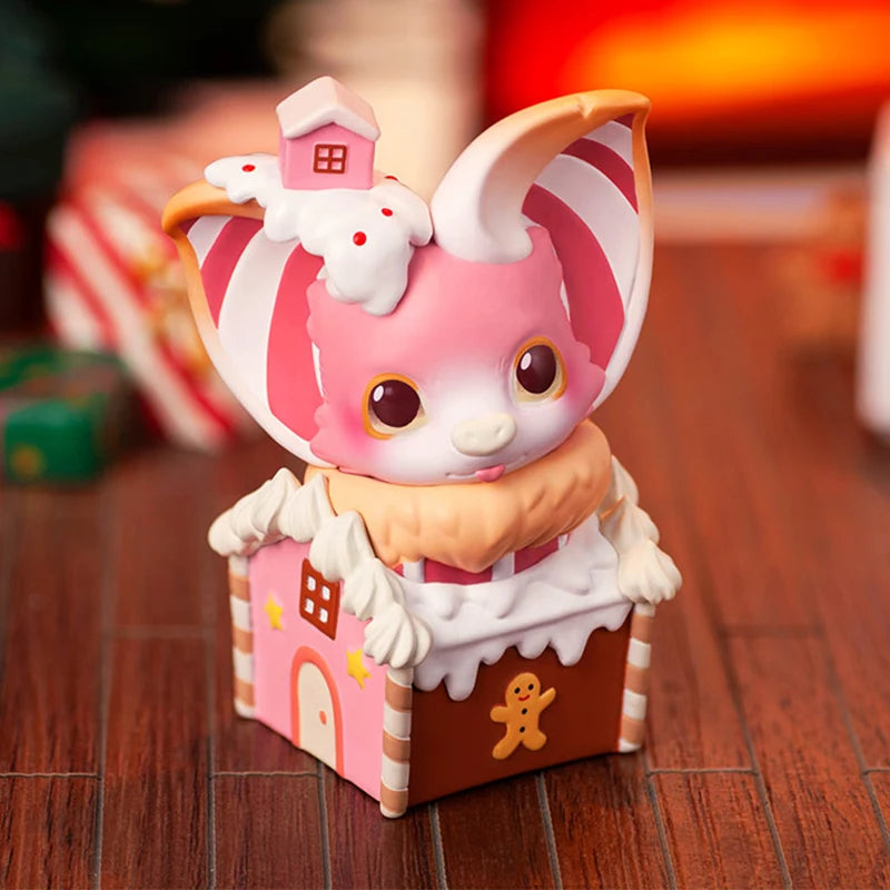 POP MAR Yoki Christmas Series Series Mystery Box 1PC/12PCS Blind Box Action Figure Cute Toy