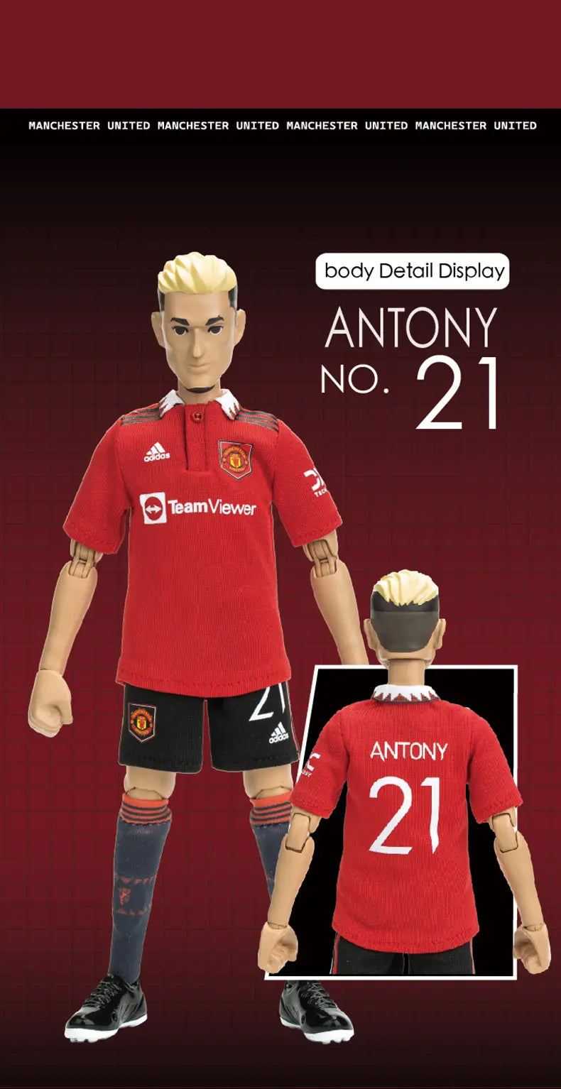 SIGNOFF X ZEROWORKS MANCHESTER UNITED COLLECTIBLE ACTION FIGURE Ball-jointed Doll