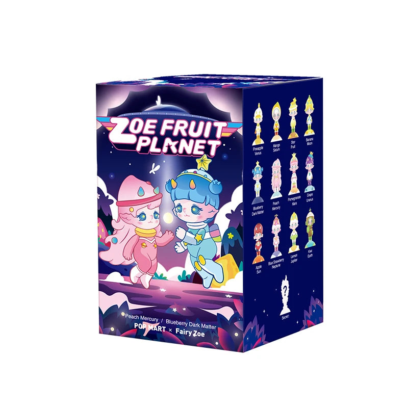 POP MART Zoe Fruit Planet Series Random Blind Box Toys Figure Collectable Cute Kid Kawaii Figure ActionToy
