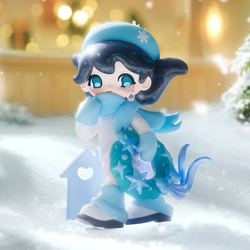 POP MART AZURA Warm Christmas Series Figures 1PC/12PCS Blind Box POPMART