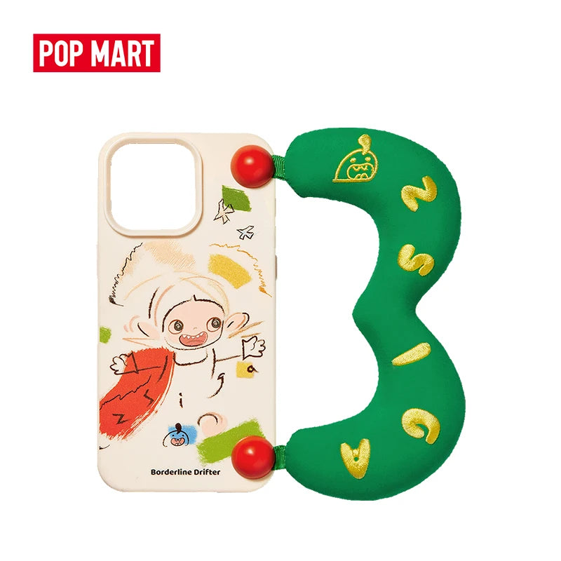 POP MART Zsiga Borderline Drifter Series-Phone Case for iPhone 15 Pro Max / 15 Pro/16 Pro Max