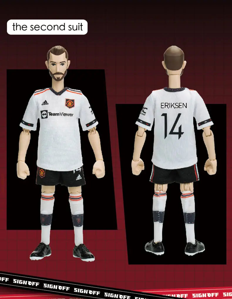 SIGNOFF X ZEROWORKS MANCHESTER UNITED COLLECTIBLE ACTION FIGURE Ball-jointed Doll