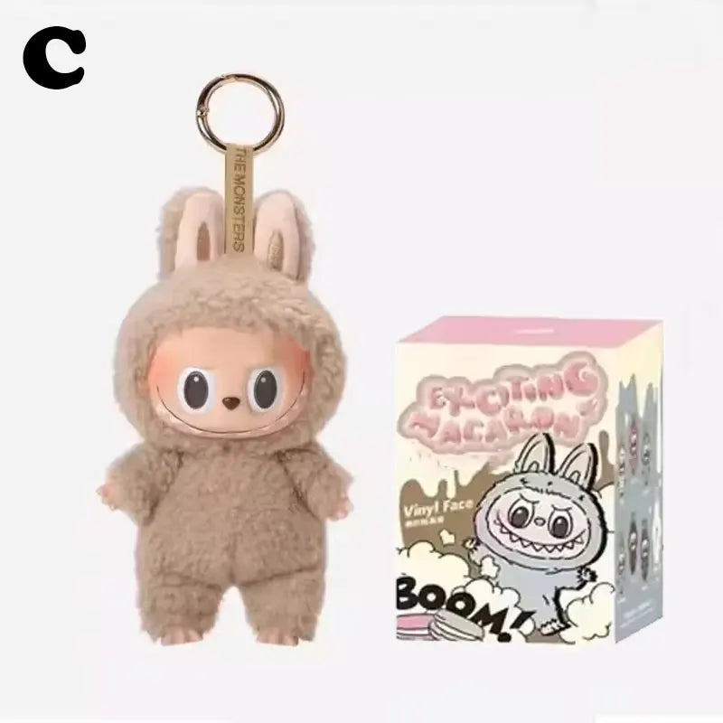 Labubu Heartbeat Macaron Monster Face Blind Box Figurine