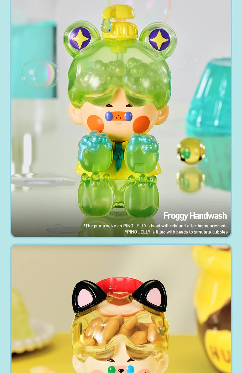 POP MART PINO JELLY in Your Life Series Mystery Box 1PC/9PCS POPMART Blind Box Anime Action Figure Cute Figurine