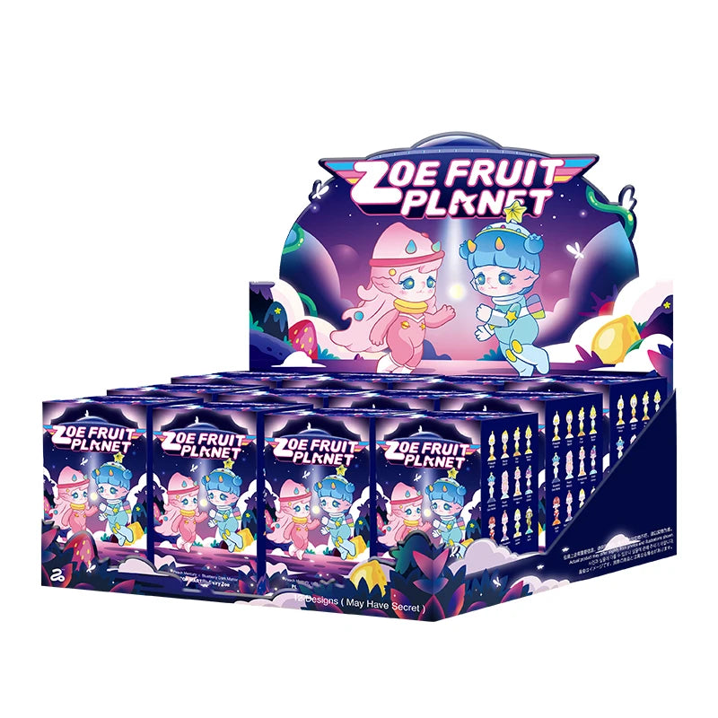 POP MART Zoe Fruit Planet Series Random Blind Box Toys Figure Collectable Cute Kid Kawaii Figure ActionToy