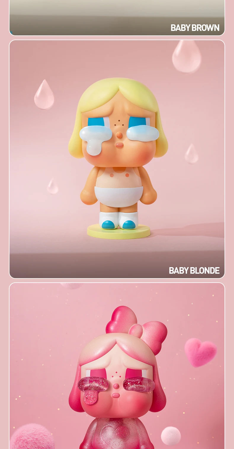 POP MART CRYBABY Crying Again Series Figures Mystery Box 1PC/12PCS POPMART Blind Box Figure