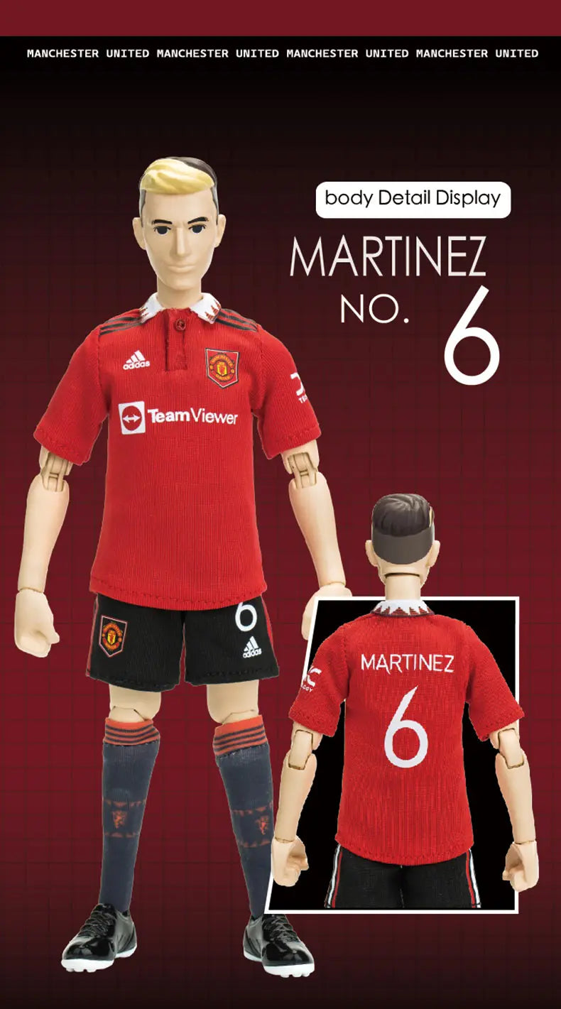 SIGNOFF X ZEROWORKS MANCHESTER UNITED COLLECTIBLE ACTION FIGURE Ball-jointed Doll