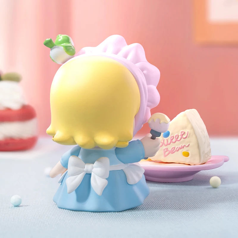 POP MART Sweet Bean Travelling During Flower Season 100% Figure Cute Toy