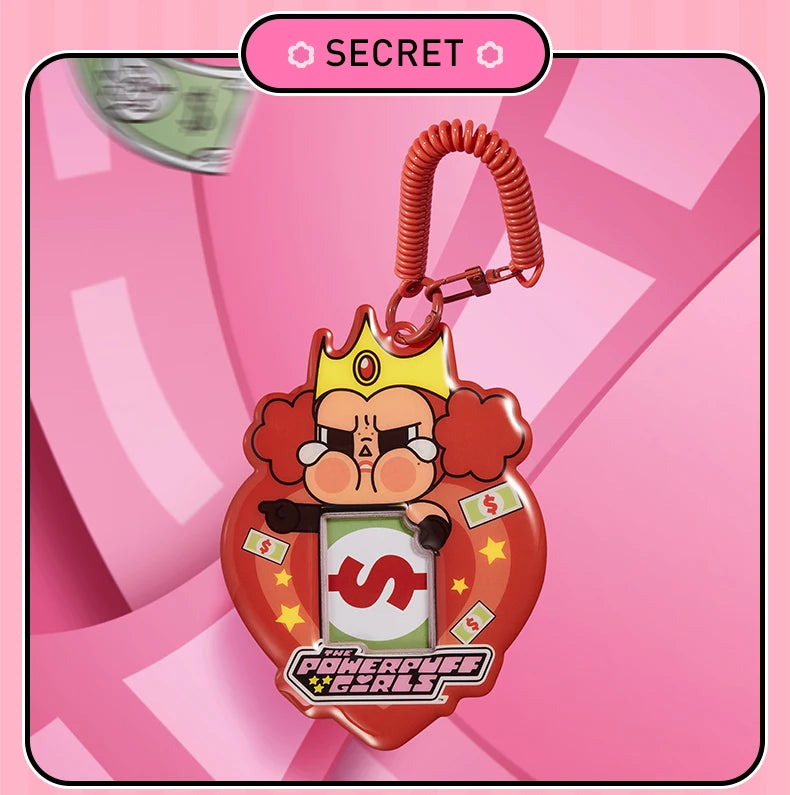 POP MART CRYBABY x Powerpuff Girls Series - Card Holder Mystery Box 1PC/6PCS Blind Box