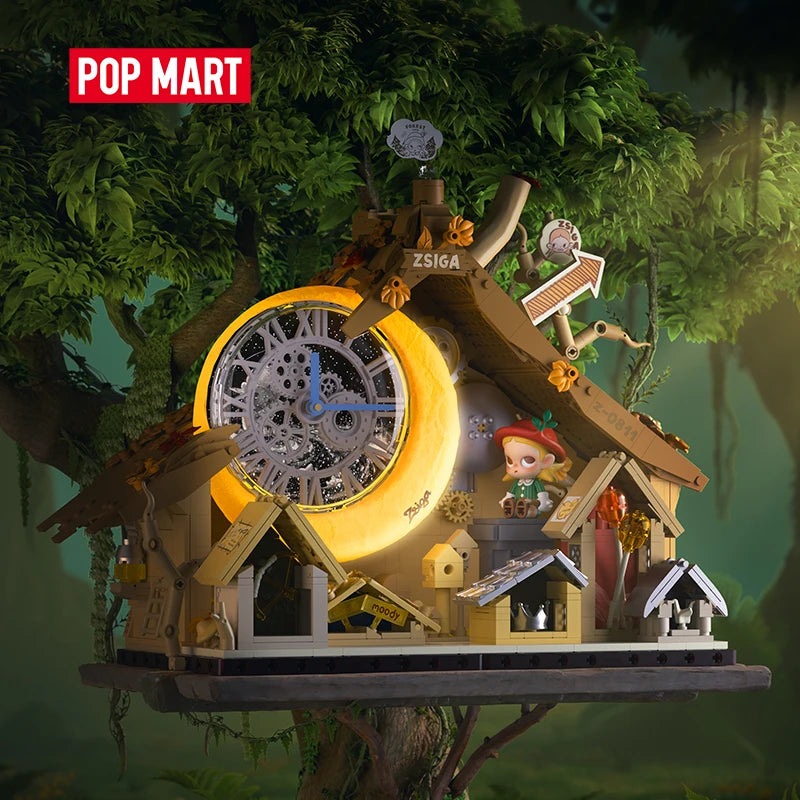 POP MART Zsiga Walking Into The Forest Series Block Figures POPMART Block Limited to 2Pcs per Order