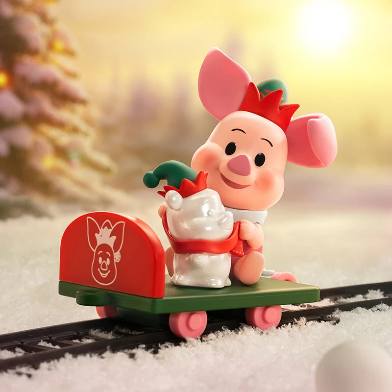 POP MART Disney Winnie the Pooh Gift Giving Series Figures Mystery Box 1PC/9PCS POPMART Blind Box