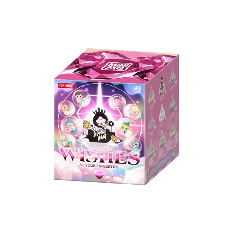 POP MART Wishes at Your Fingertips Series Scene Set Mystery Box 1PC/8PCS POPMART Blind Box Skullpanda Dimoo Labubu Romantic Ring