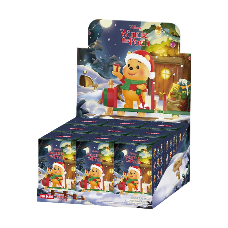 POP MART Disney Winnie the Pooh Gift Giving Series Figures Mystery Box 1PC/9PCS POPMART Blind Box