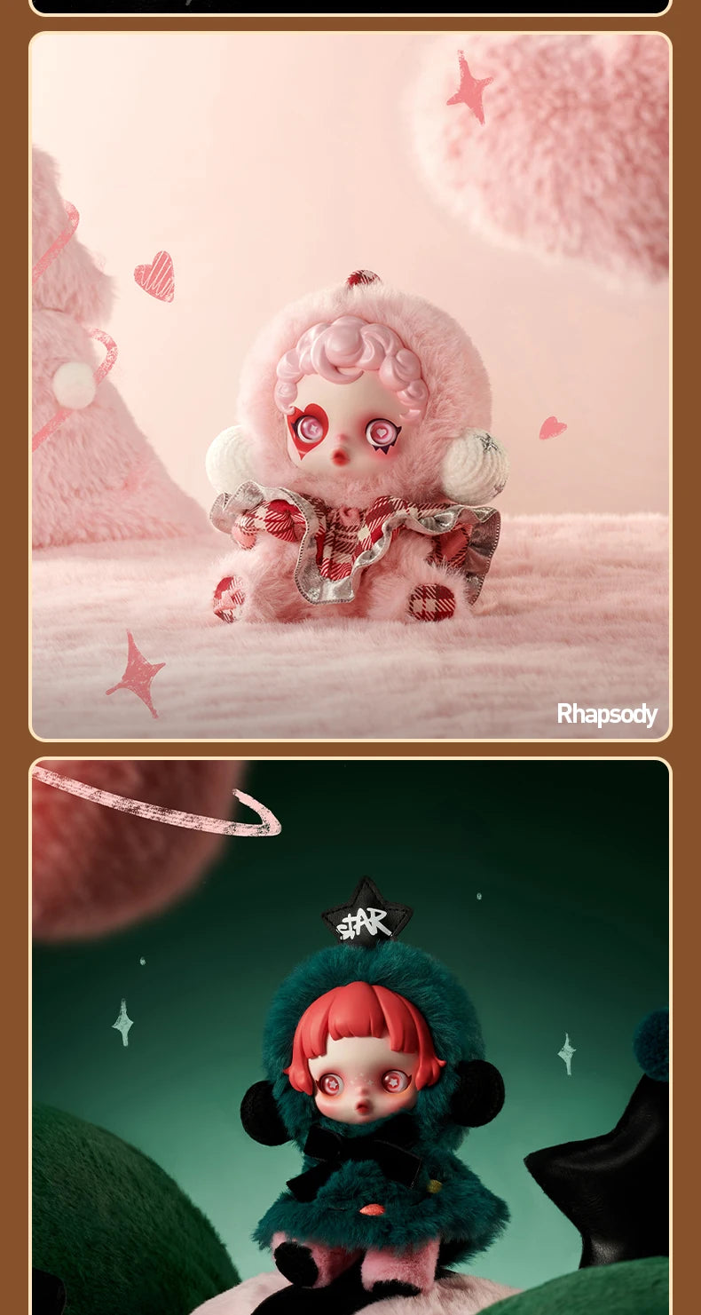 POP MART SKULLPANDA Winter Symphony Series Mystery Box 1PC/6PCS Blind Box POPMART Limited to 2pcs per Order