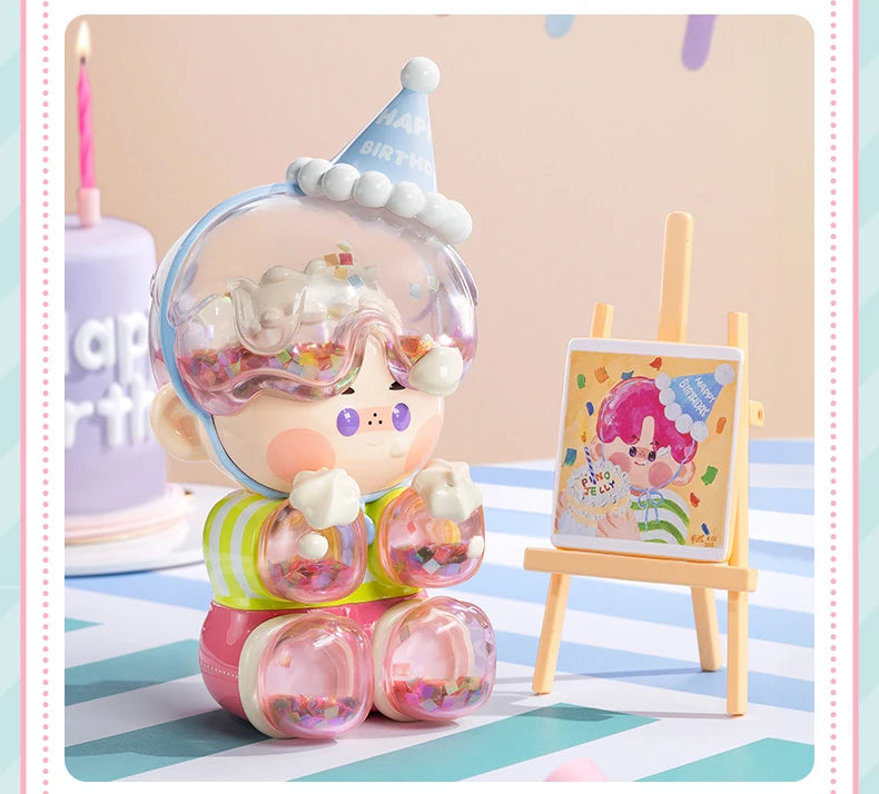 POP MART PINO JELLY Birthday Bash Figurine 200% Figurine