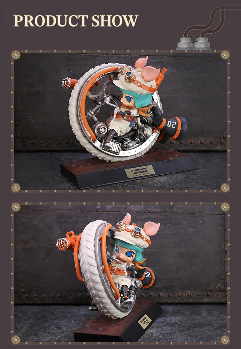 POP MART STEAMPUNK MONOWHEEL STORM PIGGY MOLLY - SPECIAL EDITION Limited to 1PC per user ID
