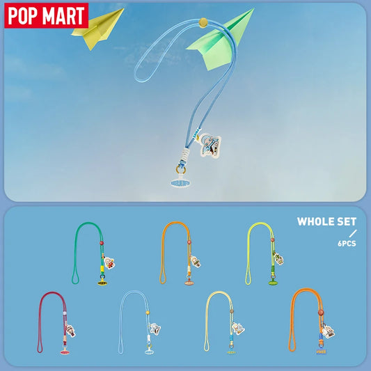 POP MART Zsiga Borderline Drifter Series-Phone Charm Blind Box Mystery Box 1PC/6PCS Blind Box