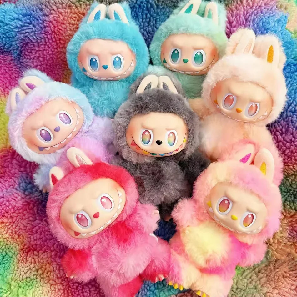 Labubu Heartbeat Macaron Monster Face Blind Box Figurine