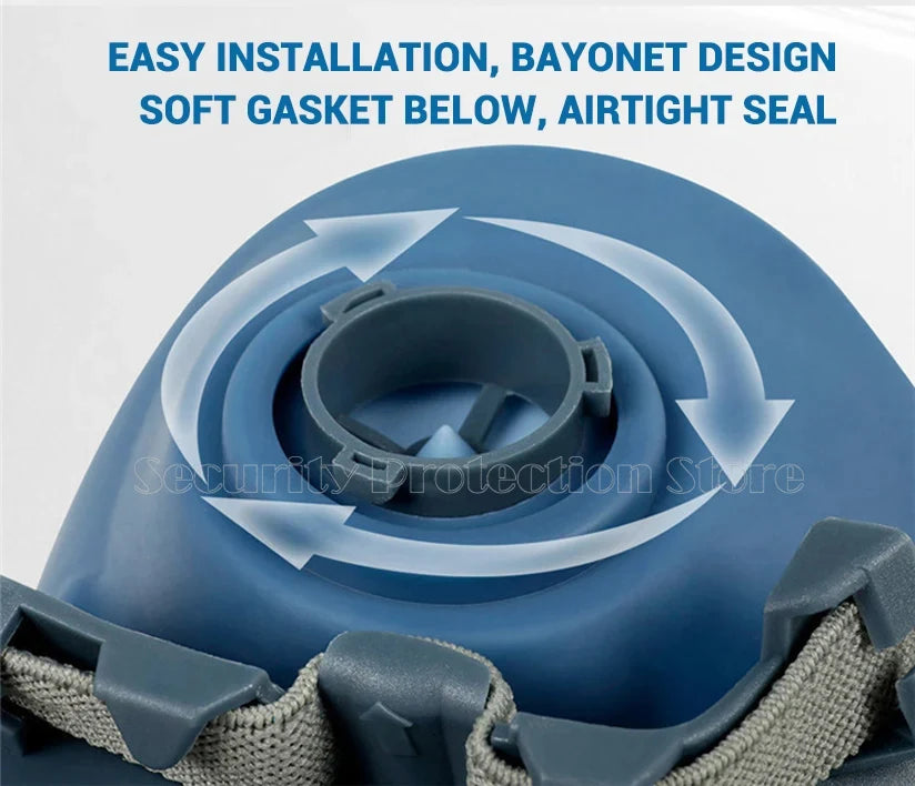 7503 Respirator Mask Protective Mask Industry Painting Spray Dust Gas Mask With 3M 501 5N11 6001CN Chemcial Half face Mask
