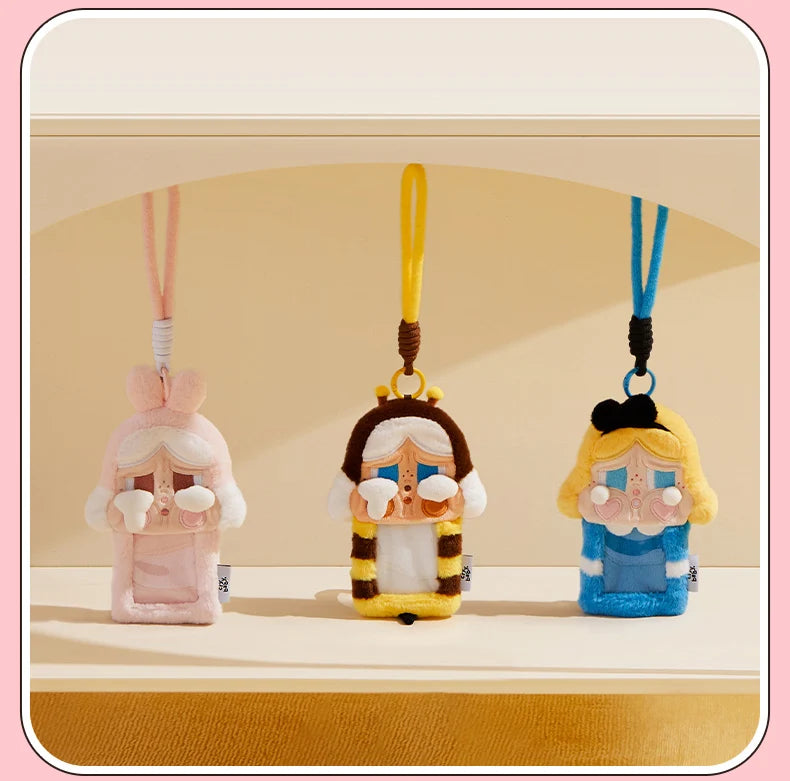POP MART CRYBABY Crying Again Series - Plush Card Holder Blind Box 1PC/6PCS