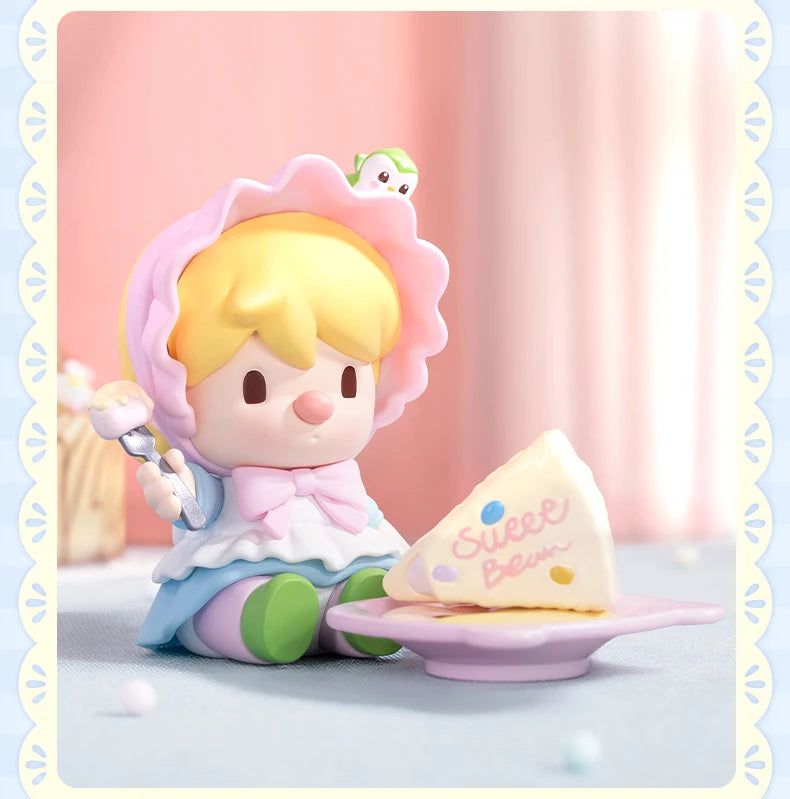 POP MART Sweet Bean Travelling During Flower Season 100% Figure Cute Toy