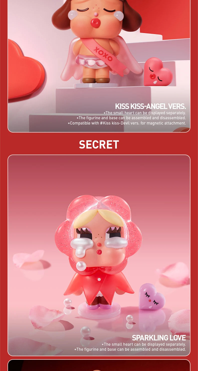 POP MART CRYBABY Crying For Love Series Figures 1PC/12PCS Blind Box POPMART
