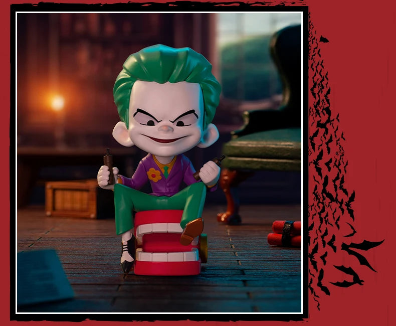 POP MART DC Gotham City Series Mystery Box 1PC/12PCS Blind Box POPMART Action Figure BATMAN HARLY QUINN JOKER JUSTICE LEAGUE