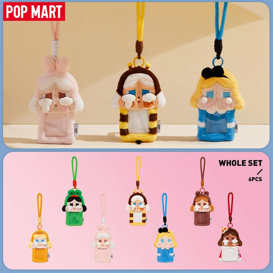 POP MART CRYBABY Crying Again Series - Plush Card Holder Blind Box 1PC/6PCS