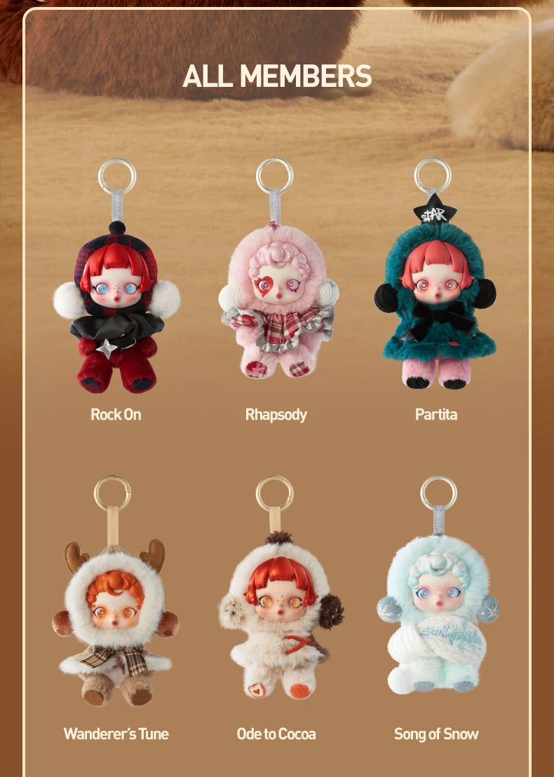 POP MART SKULLPANDA Winter Symphony Series Mystery Box 1PC/6PCS Blind Box POPMART Limited to 2pcs per Order