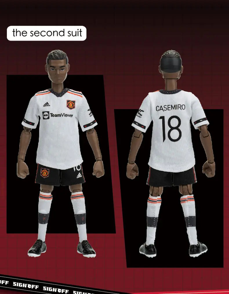 SIGNOFF X ZEROWORKS MANCHESTER UNITED COLLECTIBLE ACTION FIGURE Ball-jointed Doll