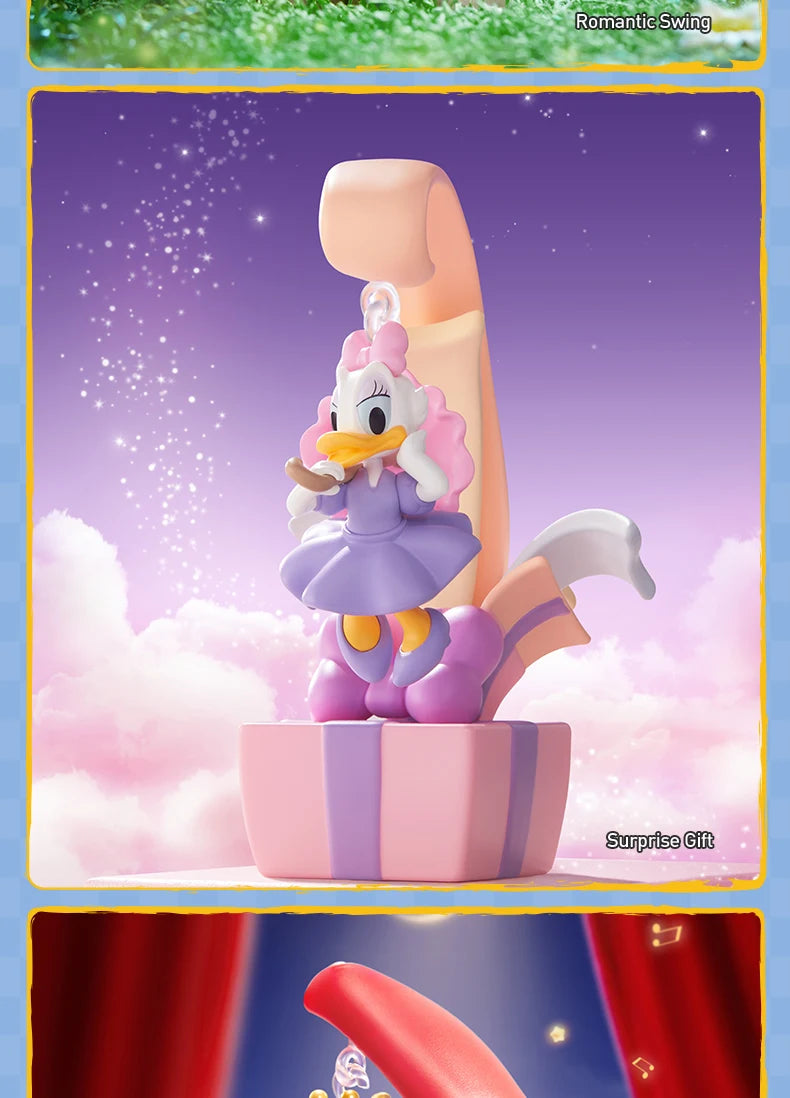 POP MART The Wonderful Dreams of Mickey and His Friends Series Scene Mystery Box 1PC/8PCS POPMART Blind Box Disney Action Figure