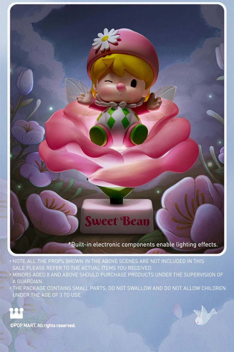 POP MART Sweet Bean Flower Fairy Figurine Limited to 2pcs per Order