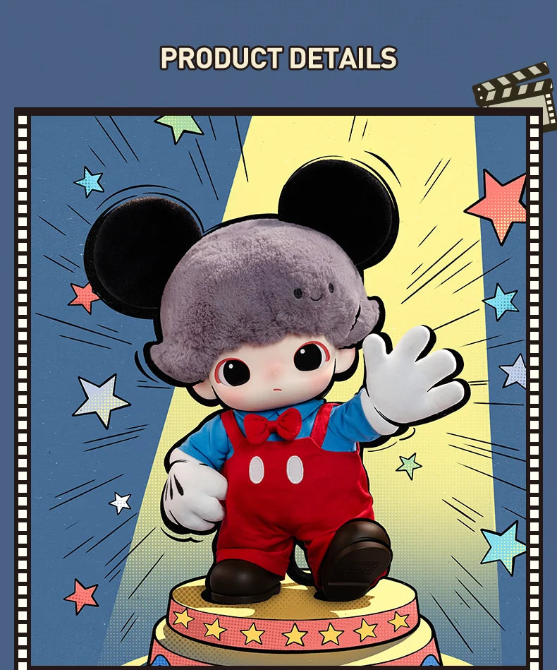 POP MART DIMOO WORLD × DISNEY Series-Mickey Vinyl Plush Bag