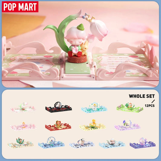 POP MART Gift For You Greeting Card Series Scene Sets 1PC/12PCS Blind Box POPMART Collectible Figurine Cute Toy