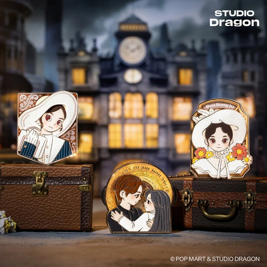 POP MART Tale of the Nine Tailed Series- Badge Blind Box 1PC/6PCS POPMART Pin Mystery Box