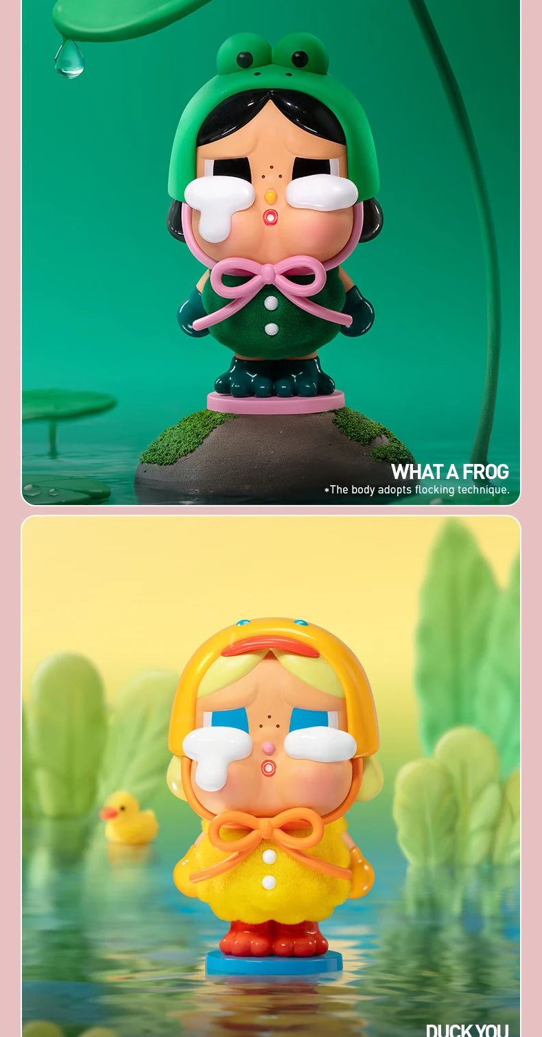 POP MART CRYBABY Crying Again Series Figures Mystery Box 1PC/12PCS POPMART Blind Box Figure