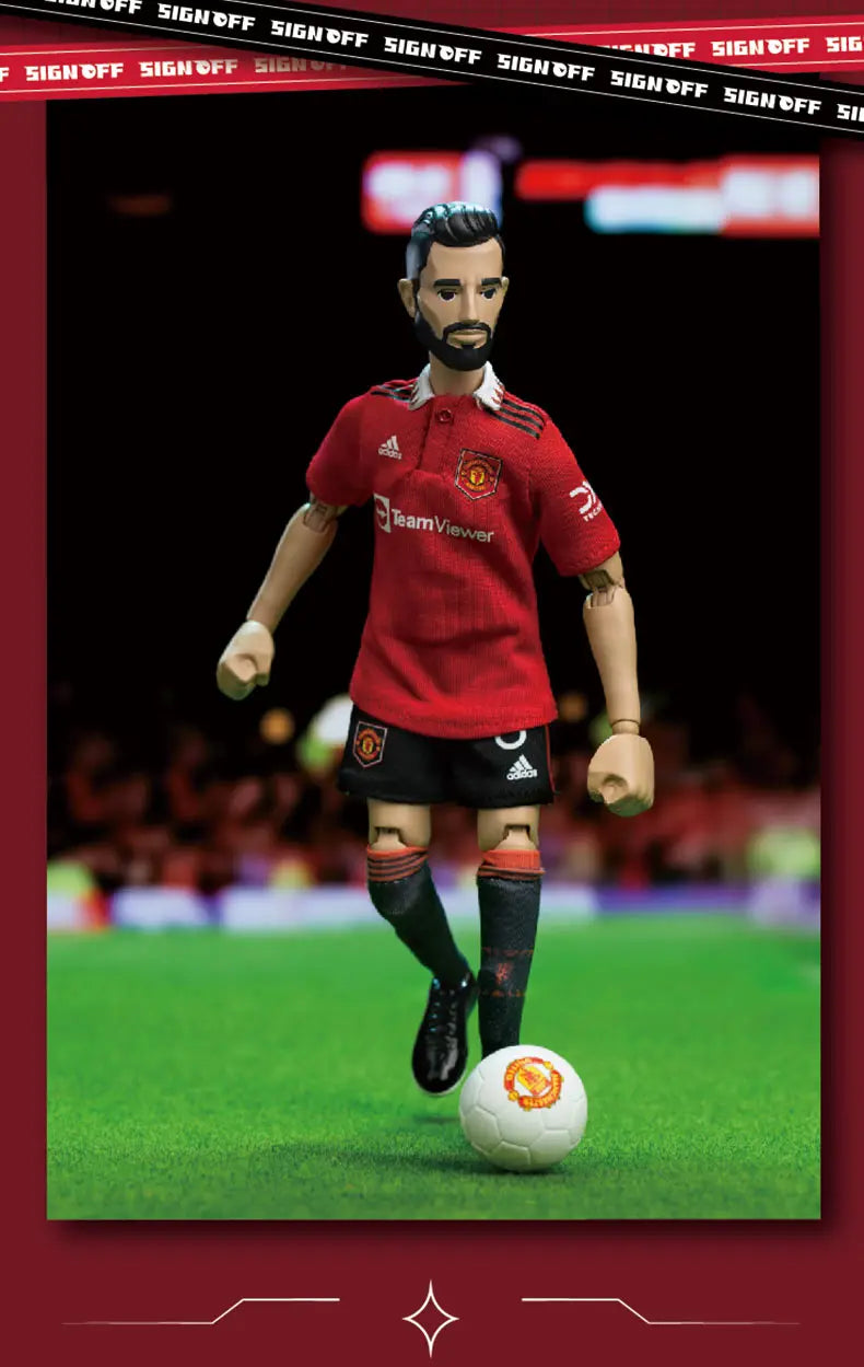 SIGNOFF X ZEROWORKS MANCHESTER UNITED COLLECTIBLE ACTION FIGURE Ball-jointed Doll