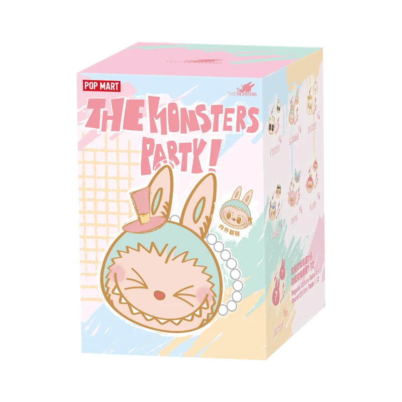 POP MART THE MONSTERS Party Series - Reversible Plush Mystery Box 1PC/6PCS POPMART Blind Box Limited to 2pcs/sets per order