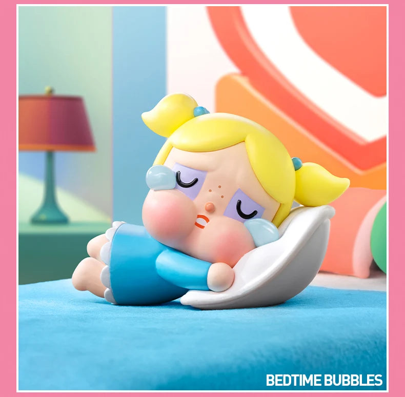 【EU Exclusive】POP MART CRYBABY X Powerpuff Girls Series Mystery Box by Molly 1PC/12PCS POPMART Blind Box Action Figure Cute Toy