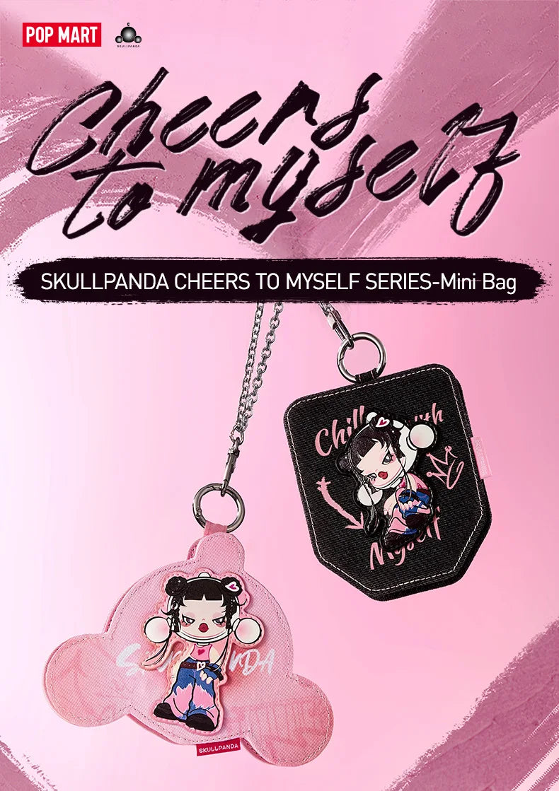 POP MART SKULLPANDA CHEERS TO MYSELF SERIES - Mini Bag
